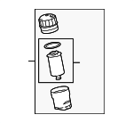 LR010722 - Engine: Filter Assembly for Land-Rover Image