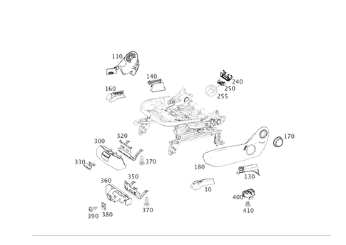 Covers and Bracket for Fire Extinguisher for 2014 Mercedes-Benz CLA250 #0