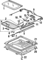 83213SM4000 - : Handle Plate for Acura Image