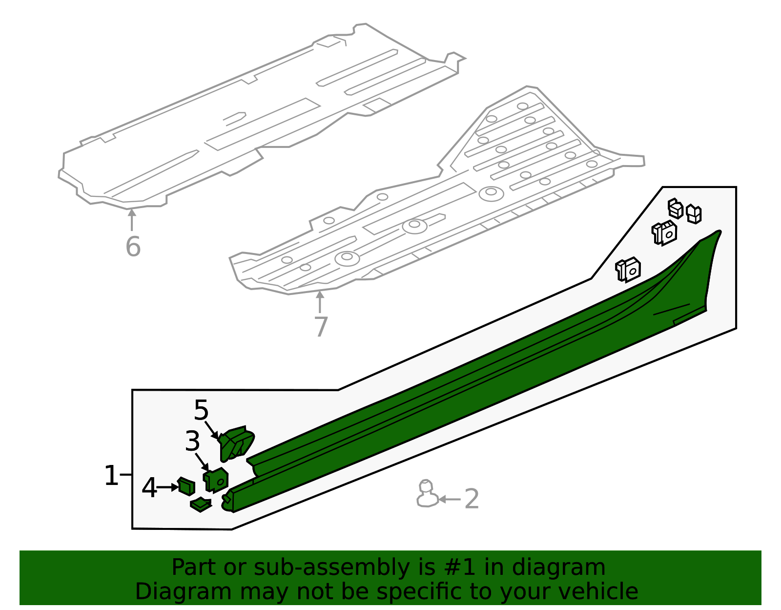 71800-T20-A00ZA - Rocker Panel Guard | All Discount Parts Store