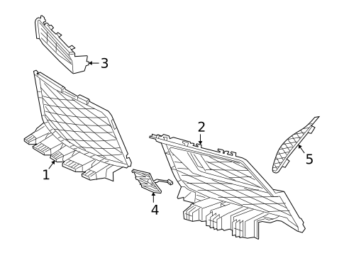 Grille & Components for 2023 Toyota GR Supra #0