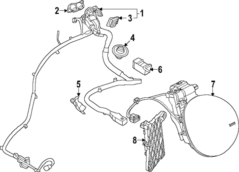 Fuel Door for 2025 Genesis GV60 #0