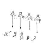 68627929AA - Electrical: Cable &amp; Base Assy Antenna for Mopar Image
