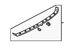 51167446336 - Body: Deck Lid Handle for BMW Image