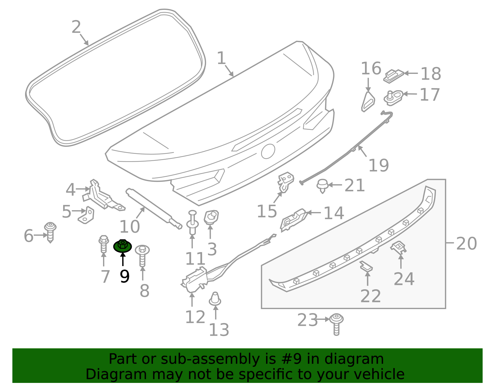 31316769731 - 1999-2026 BMW Guide Support Nut (31-31-6-769-731) | BMW ...