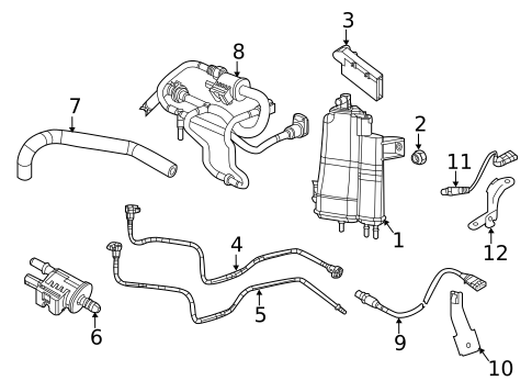 Emission Components for 2019 Jeep Compass #0