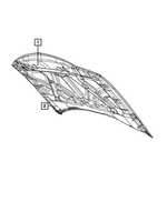 52014663AA - Labels: Veci Label Label for Chrysler: 300 | Dodge: Charger Image