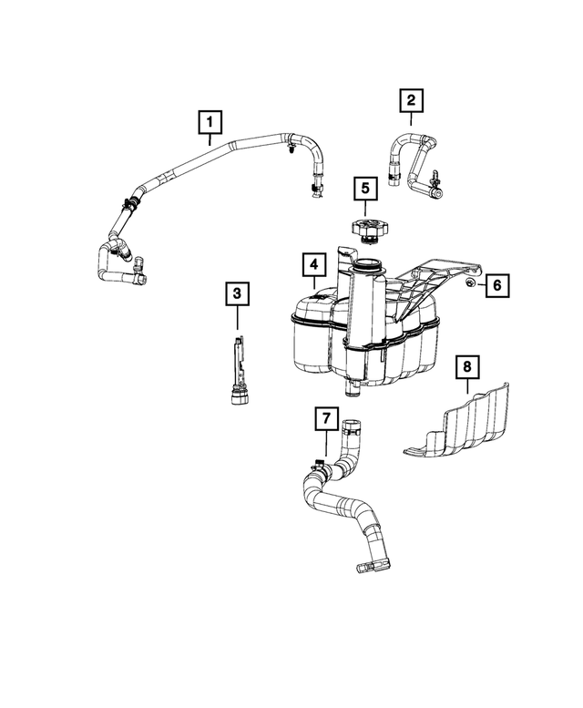 6507484AA - Cooling: Nut for Mopar Image image