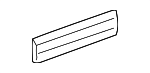 88937510 - Body: Body Side Molding for Chevrolet: Silverado 1500, Silverado 1500 HD, Silverado 2500, Silverado 2500 HD, Silverado 3500 Image