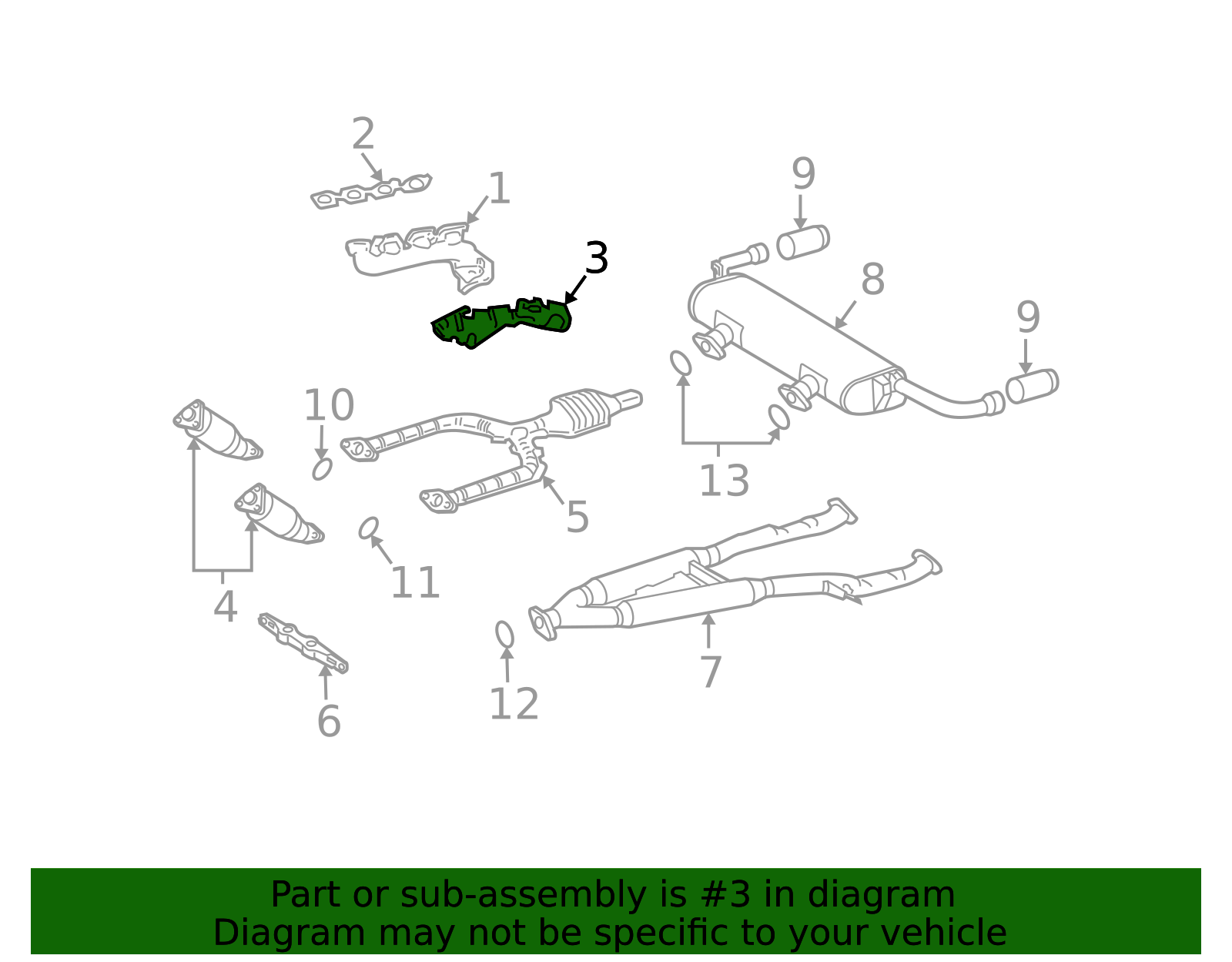 17167-50150 - High-Quality Exhaust Manifold Heat Shield for 2001-2010 ...