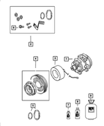 5114554AD - Air Conditioners and Heaters: Compressor Lubricant for Chrysler: 300 | Dodge: Challenger, Charger, Durango, Nitro, Ram 2500, Ram 3500 | Jeep: Cherokee, Gladiator, Grand Cherokee, Grand Cherokee L, Grand Cherokee WK, Liberty, Wrangler, Wrangler JK | Ram: 1500, 1500 Classic Image
