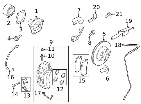 Front Brakes for 2020 Porsche Cayenne #19