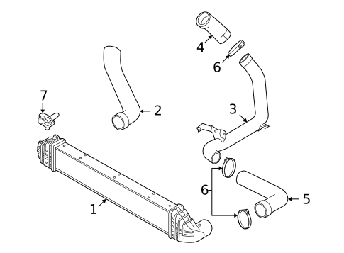 Intercooler for 2010 Volvo C30 #0