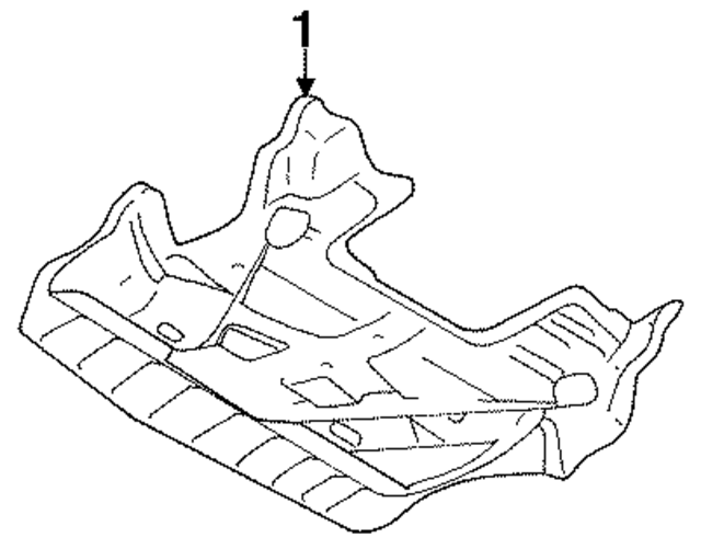 7589265F00 - : Splash Shield for Nissan Image