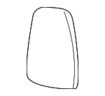 12785157 - Body: Reflector for Saab: 9-3, 9-3X, 9-5, 900 Image