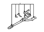 54128202296 - Body: Sunroof Guide Rail for BMW Image image