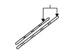 54128231228 - Body: Sunroof Cable for BMW Image