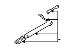 54128202277 - Body: Sunroof Guide Rail for BMW Image image