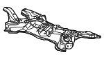 50200TF0G01 - Suspension: Cross-member for Honda: CR-Z, Fit, Insight Image
