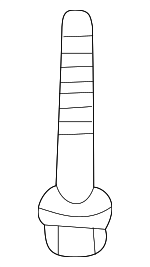 90165TF0000 - : Engine Cradle Mount Bolt for Honda: CR-Z, Fit, Insight Image