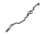17229504801 - Cooling System: Return Hose for BMW: M5, M8, M8 Gran Coupe, M850i xDrive Image
