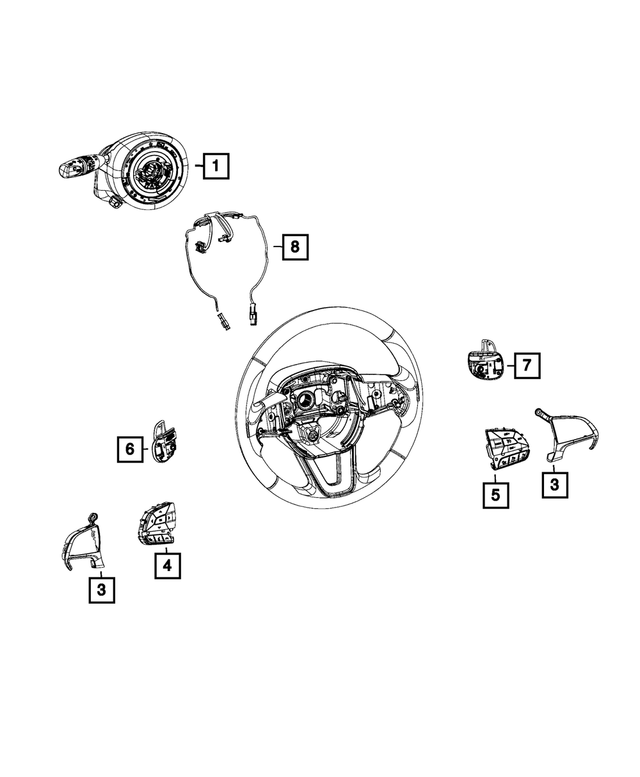 68245341AA - : Evic Switch for Mopar Image