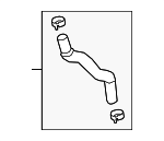 25414J5400 - : Inlet Hose for Genesis: G70 Image