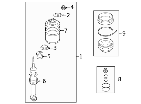 Shocks & Components for 2013 Land Rover LR4 #1