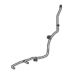 LR077368 - Electrical: Breather Tube for Land Rover: Range Rover, Range Rover Sport Image