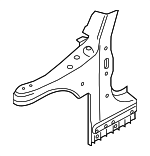 41007387971 - Body: Outer Hinge Pillar for Mini Image image