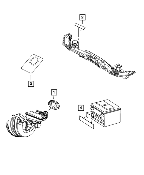 Under Hood for 2014 Chrysler 200 #1
