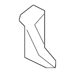 20817JA12A - Exhaust: Catalytic Converter Support Bracket for Nissan: Murano, Pathfinder Image