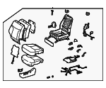 7120033E80A2 - : Seat Assembly for Lexus: ES330 Image