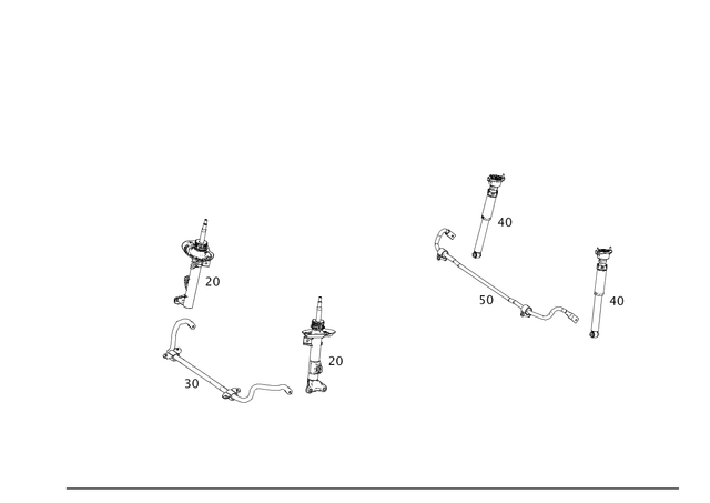 212323096564 - Suspension: Torsion Bar for Mercedes-Benz Image