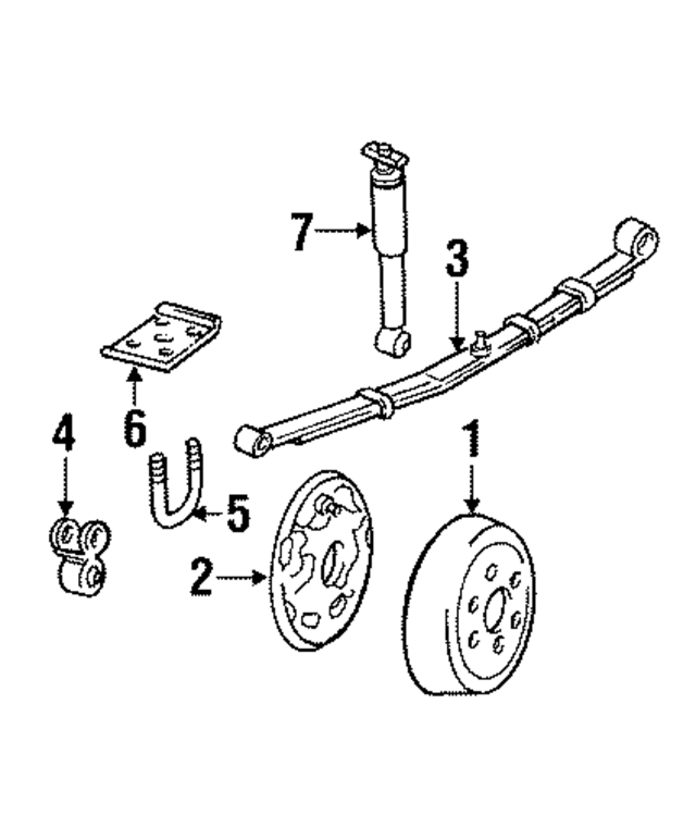 52001151 - Brakes: Brake Drum for Mopar Image