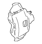 5010033AA - Brakes: Caliper for Chrysler: 300M, Concorde, Grand Voyager, LHS, New Yorker, Prowler, Town &amp; Country, Voyager | Dodge: Caravan, Grand Caravan, Intrepid Image