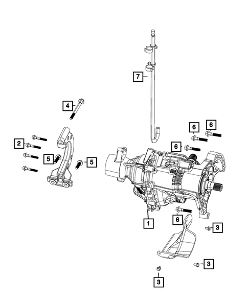 Transfer Case Assembly for 2019 Jeep Cherokee #5