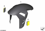 63141540587 - Design: Rear Reflector Yellow for BMW-Motorrad Image