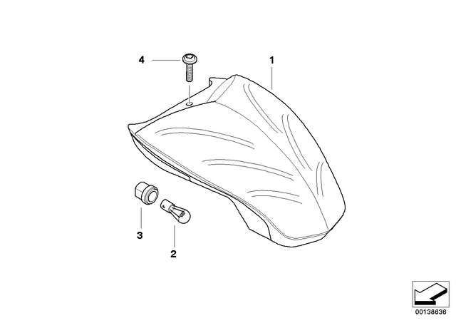 63217160793 - : Bulb for BMW-Motorrad Image