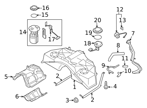 Senders for 2021 INFINITI Q60 #0