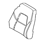 39963593 - Body: Seat Back Cover for Volvo Image