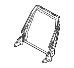 8665792 - Body: Seat Back Frame for Volvo Image