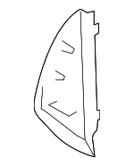 39996871 - Body: Side Cover for Volvo: S80, V70, XC70 Image