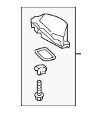 8676033190 - Electrical: Antenna Assembly for Lexus: ES300h, ES350, GS F, GS300, GS350, GS450h, IS300, IS350, LS500, LS500h, LX570, NX300, NX300h, RC F, RC300, RC350, RX350L, RX450hL, UX200, UX250h Image
