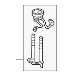 16010S5A932 - Fuel System: Filter for Honda: Civic Image