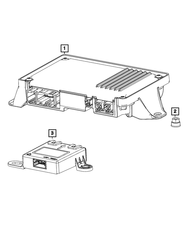 68600084AE - : Park Assist Module for Mopar Image