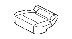 NL3Z1663804JA - Body: Cushion Cover for Ford: F-150, F-250 Super Duty, F-350 Super Duty, F-450 Super Duty Image