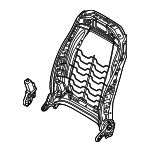 52107911660 - : Seat Back Frame for Mini: Countryman Image