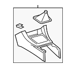 58810AD011B1 - Body: Front Console for Toyota: Tacoma Image