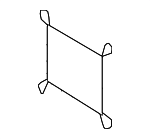 58299AD020 - Body: Cargo Net for Toyota: Tacoma Image